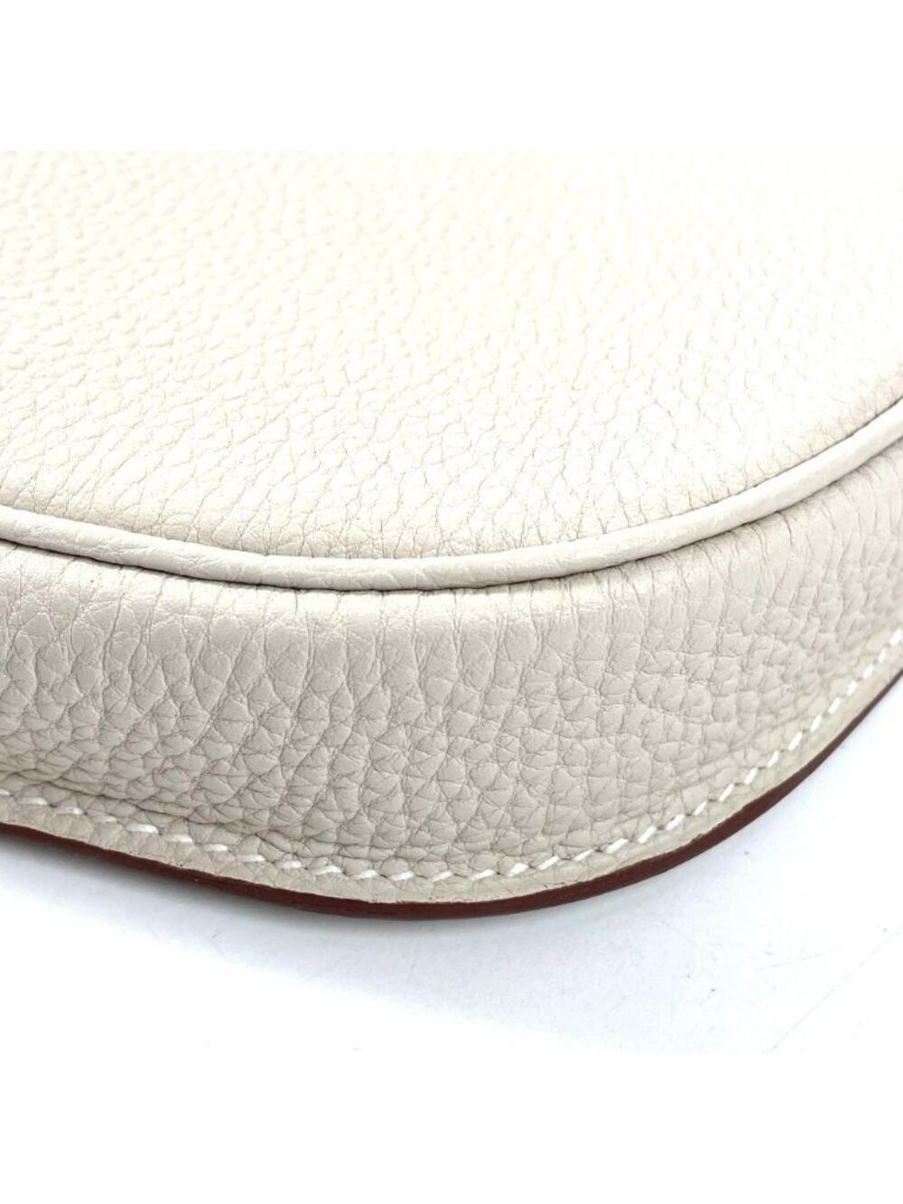 Hermes Shoulder Bag Perspective Cavalier 21 Togo Ivory - Picture 6 of 9